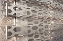 Perforated sheets used for Audi Terminal facade